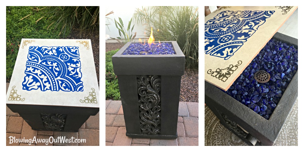 Patio Fire Ring Gets New Life - Crafting Is My Therapy